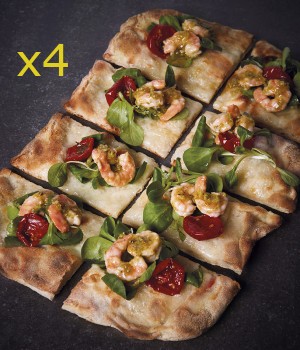 Offerta pizza alla pala per quattro persone sconto 25%